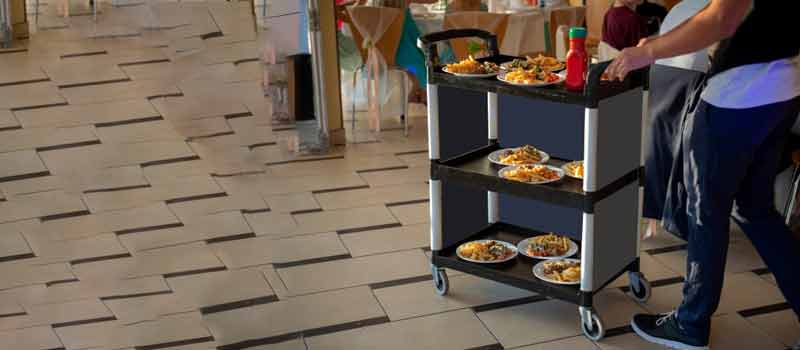 سهولت خدمات رسانی با کاربرد ترولی حمل غذا در مجموعه های رستورانی