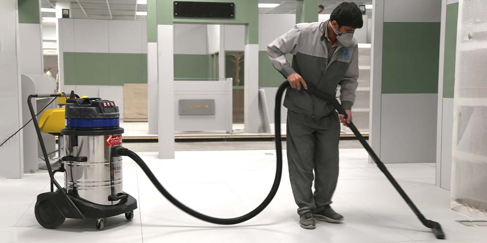 کاربرد جاروبرقی سطلی برای جمع آوری انواع آلودگی ها