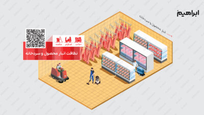 نظافت انبار محصول و سردخانه در صنایع غذایی، دامی و کشاورزی