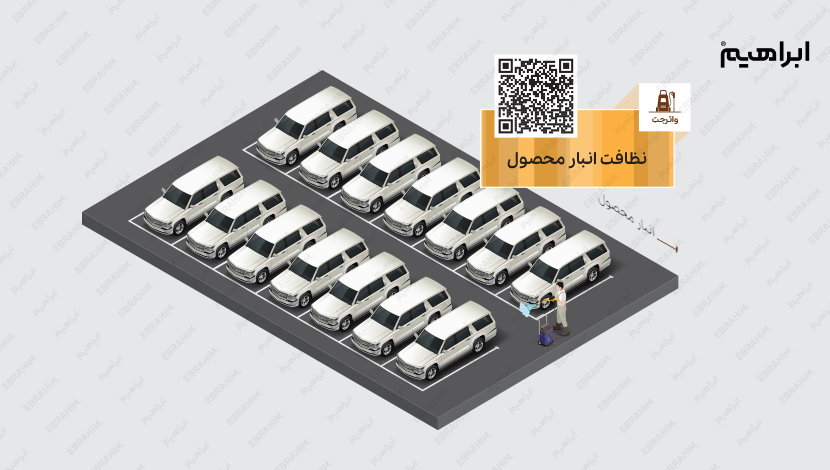 نظافت انبار محصول در صنعت خودروسازی