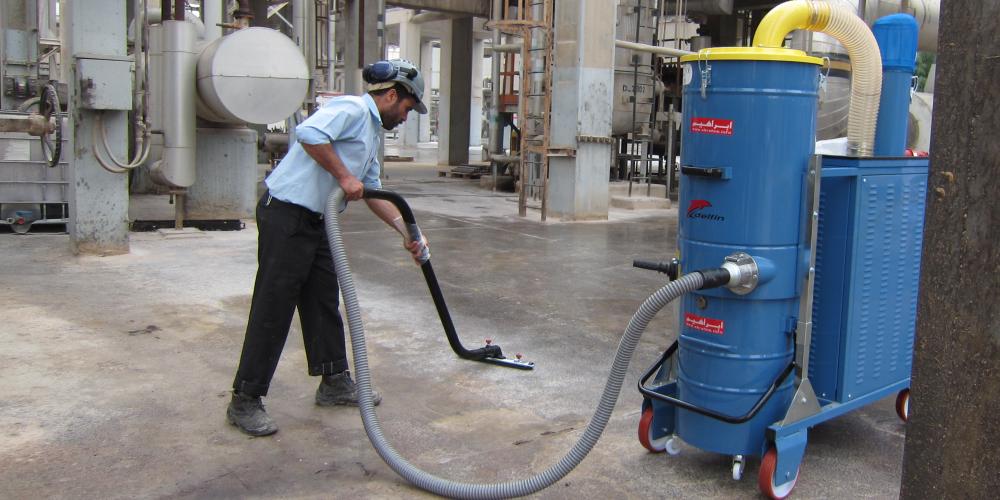 دستگاه مکنده صنعتی مخصوص صنایع سنگین